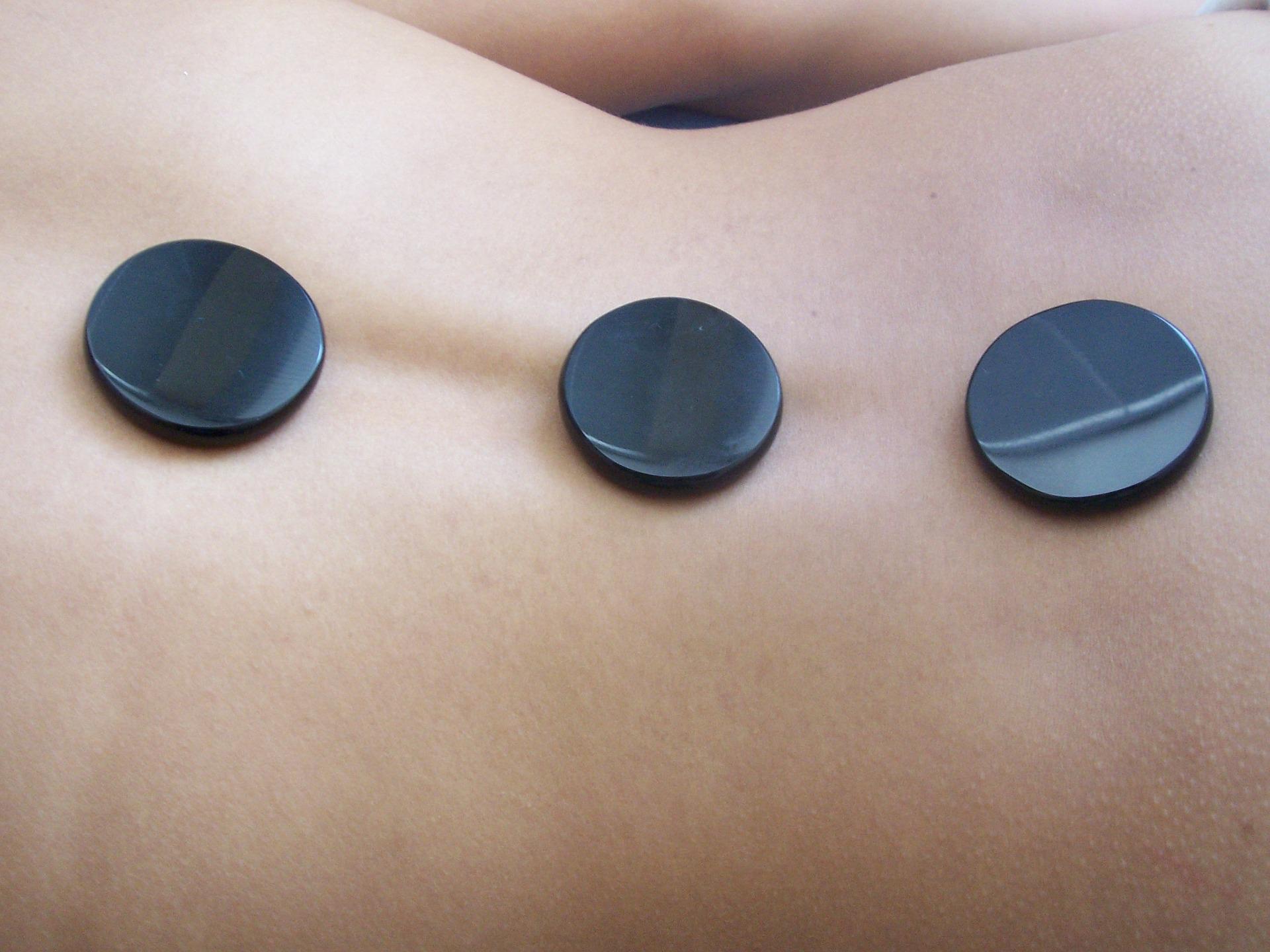 Hot-Stone Behandlung